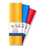 Χαρτί Γκοφρέ Χειροτεχνίας The littlies Λευκό 50x200 εκ.
