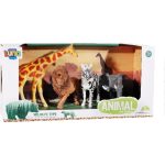 Ζώα Ζούγκλας 12,5εκ. Luna Toys Πλαστικά Σετ 4 τμχ.