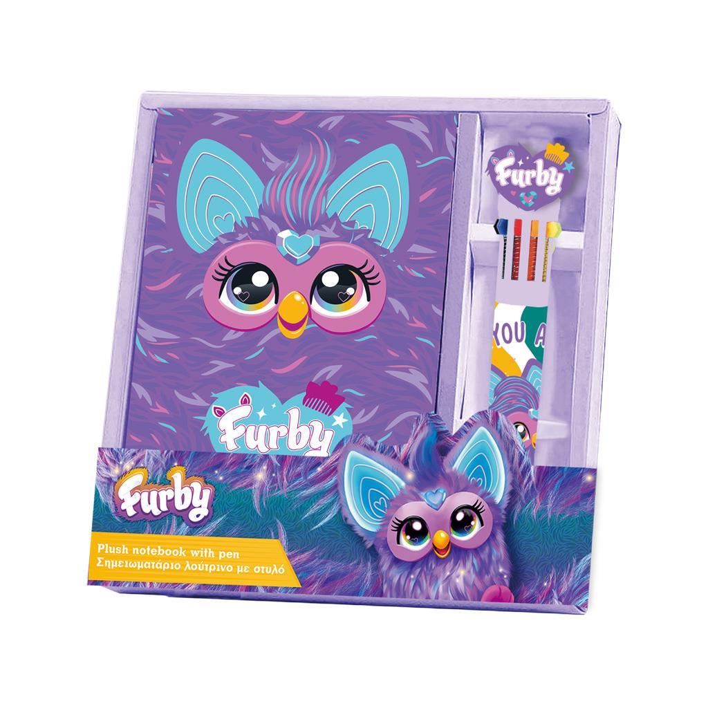 ΣΗΜΕΙΩΜΑΤΑΡΙΟ ΛΟΥΤΡΙΝΟ ΜΕ ΣΤΥΛΟ FURBY