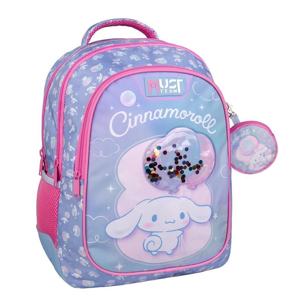 Σχολική Τσάντα Πλάτης Δημοτικού Cinnamoroll Balloons Must Team 3 Θήκες