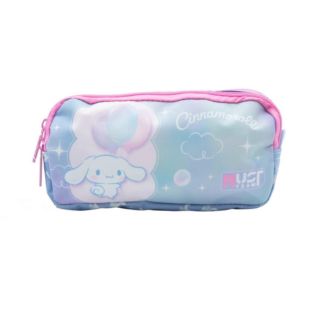 Σχολική Κασετίνα Βαρελάκι Cinnamoroll Balloons Must Team 2 Θήκες