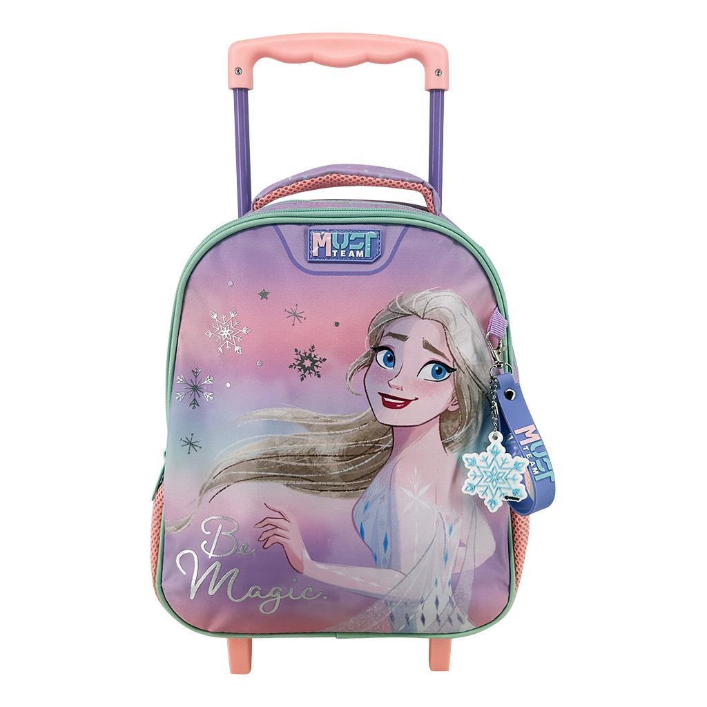 Σχολική Τσάντα Τρόλεϊ Νηπίου Disney Frozen Be Magical Must Team 2 Θήκες