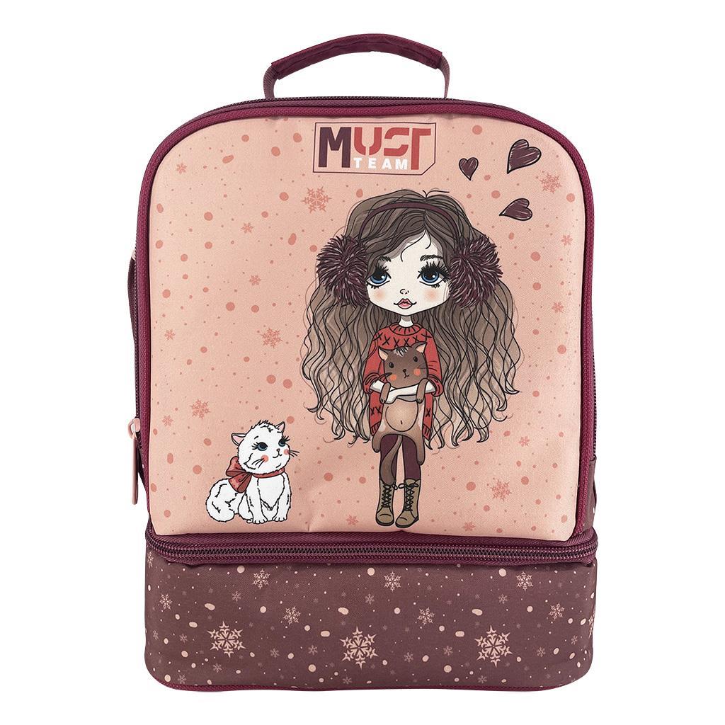 Τσαντάκι Φαγητού Ισοθερμικό Must Team Yummy Girl In Winter With Fur 2 Θήκες