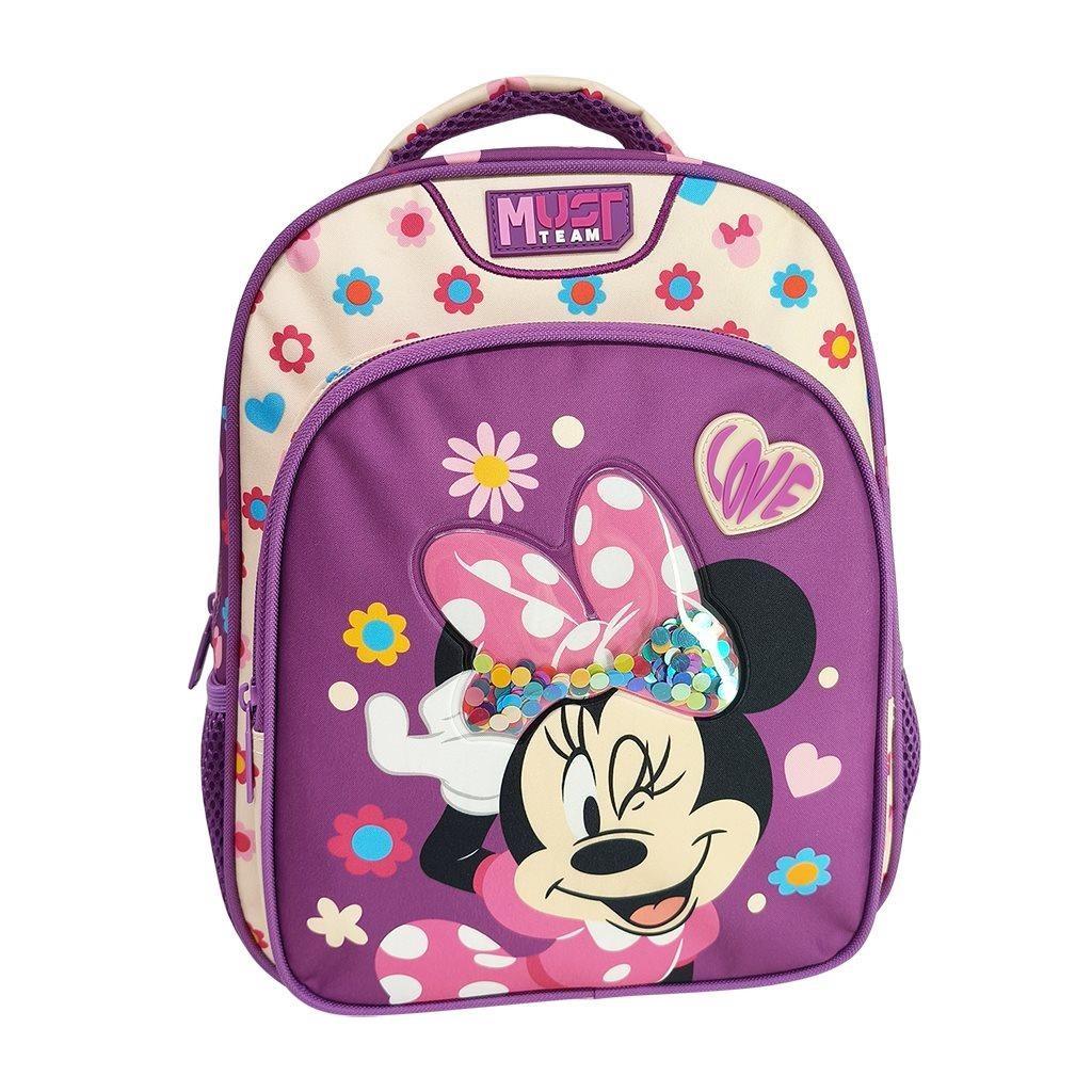 Σχολική Τσάντα Πλάτης Νηπίου Disney Minnie Mouse Love Must Team 2 Θήκες